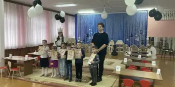 Участие в районном шахматно-шашечном турнире